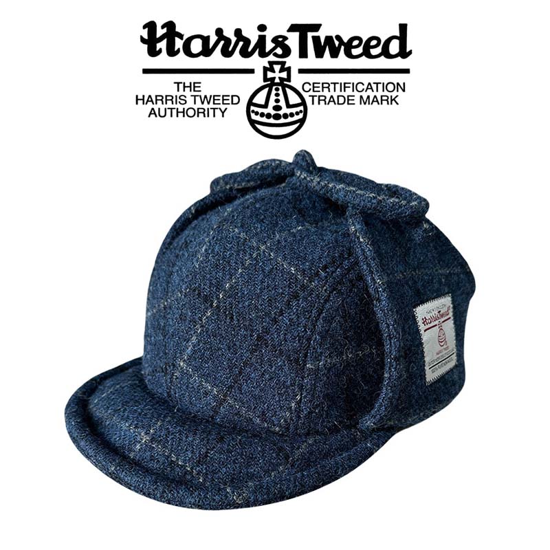 Trapper Hat Ear Flap - Мужская и женская шапка-траппер из твида