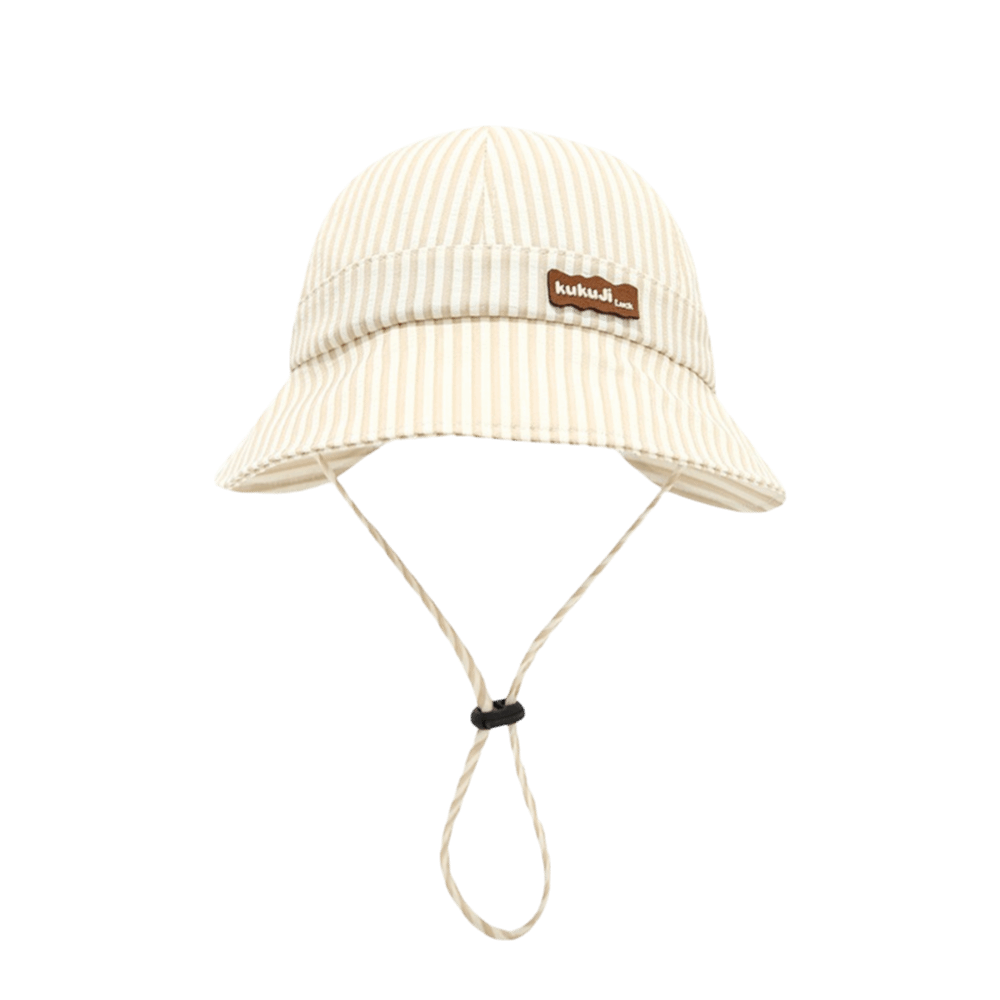 Bucket Hat Cotton - Новая полосатая детская панама с регулируемой