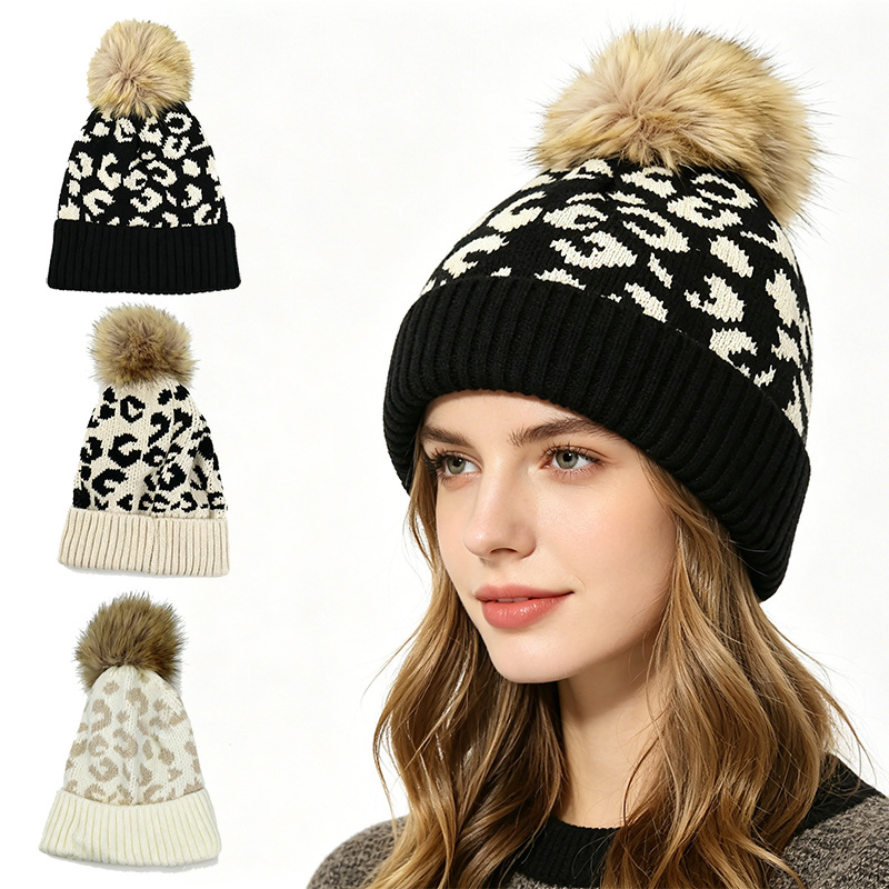 Осенне-зимняя вязаная шапка с  – обзор и цена Beanie Cuffed Knit