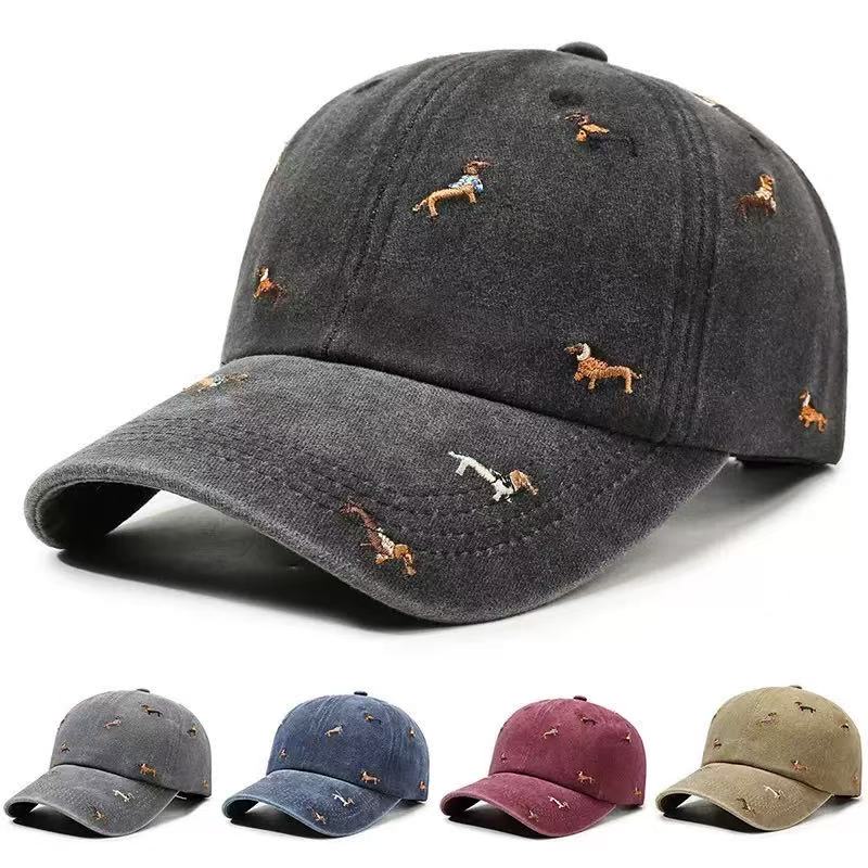 Бейсболка с вышивкой таксы из  – обзор и цена Golf Cap Dad