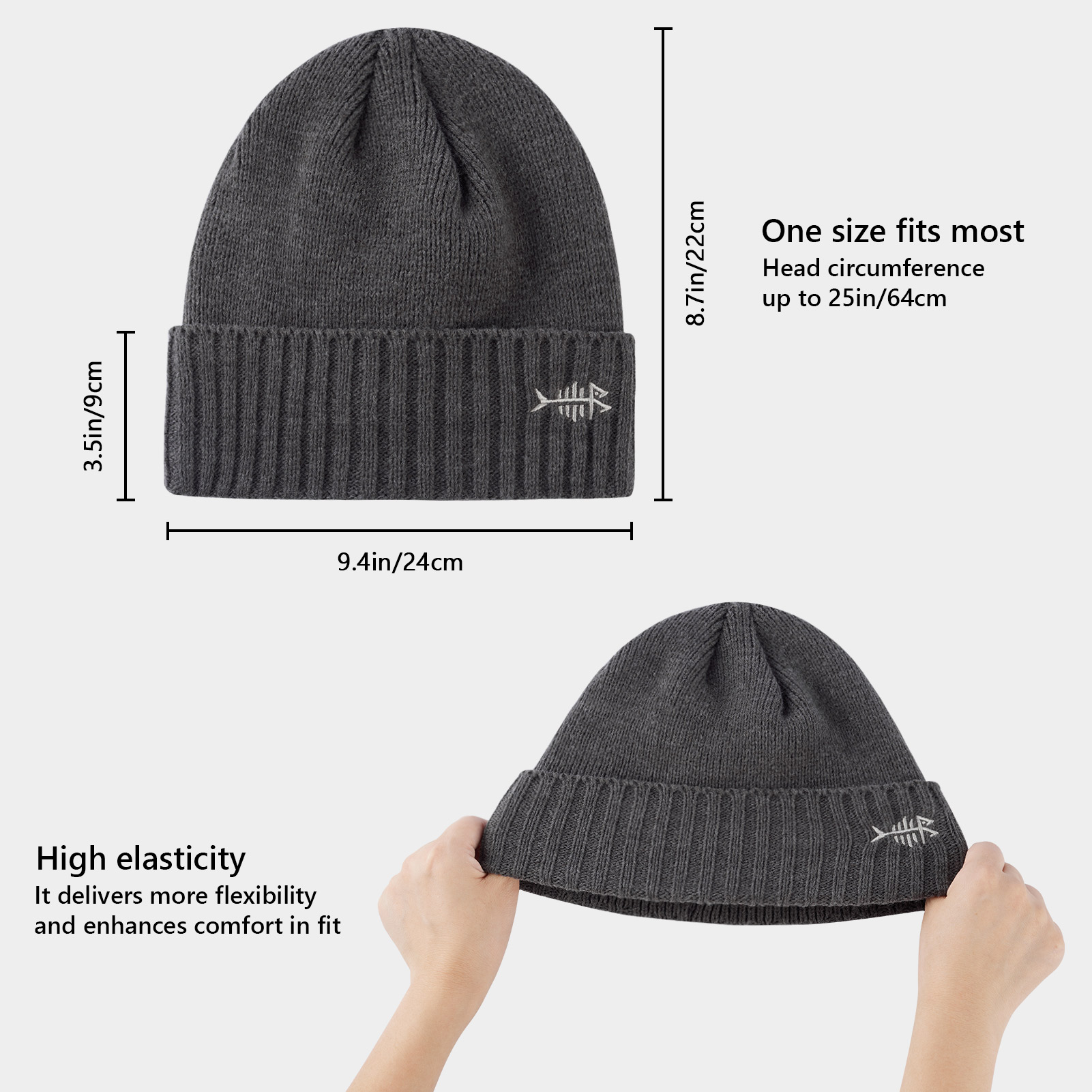Зимние шапки-бини BASSDASH с ф – обзор и цена Beanie Cuffed Knit