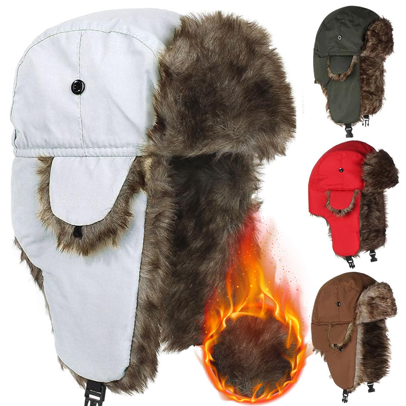 Мужские теплые зимние шапки-уш – обзор и цена Trapper Hat Ear Flap