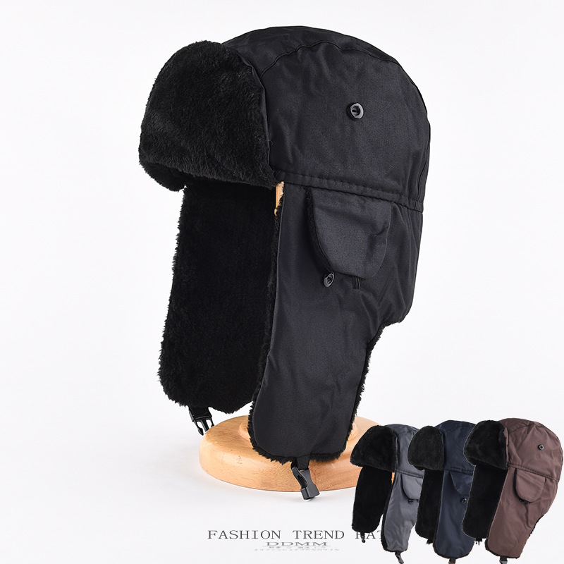 1 шт. Мужская зимняя теплая уш – обзор и цена Trapper Hat Ear Flap