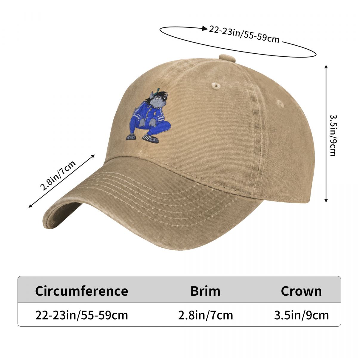 Мытая мужская бейсболка, спорт – обзор и цена Golf Cap Dad